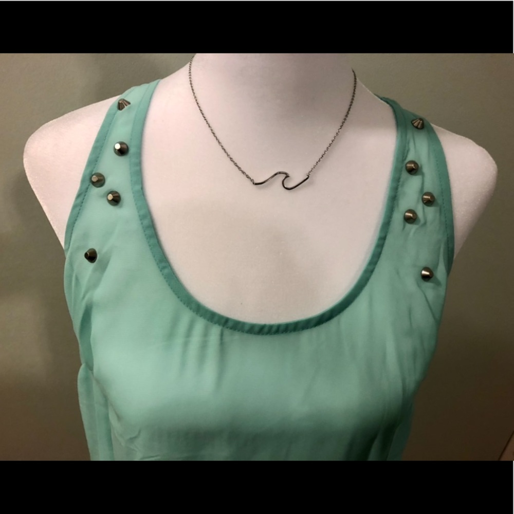 NWT - Studded dress up tank top - Picture 3 of 6